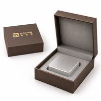Scatola Regalo Rigida di Lusso Personalizzata Stile Libro con Logo in Lamina d'Oro, Carta Texturizzata e Inserto per Confezioni Cosmetiche