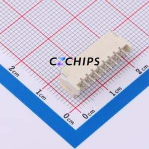 HCZZ0451-8 Wire-to-Board Pin Header SMD,P=2mm,Horizontal Mount Connector 1x8P 2mm Horizontal Mount PH - Product Image 2