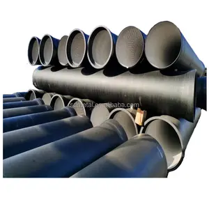 Hot sale DN600 ductile iron pipe ISO2531 EN545 K7 K9 C30 C40 drain sewer Ductile Iron Pipe