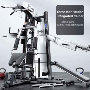 Máquina Smith Multifuncional Comercial para Gimnasio en Casa, Equipo de Entrenamiento Funcional, Portátil, Duradero, Ecológico, de Acero y ABS - Product Image 4