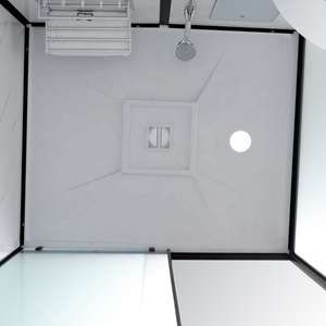 New Modern Multi-function <strong>Ready</strong> <strong>Made</strong> Aluminium Frame Acrylic Tray Square Toilet Shower Cubicle Set Prefab <strong>Bathroom</strong> Unit - Product Image 4