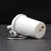 Briquet coupe-vent en gros, à gaz butane métallique, flamme nue, pour ensemble de fumeurs masculin