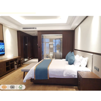 Ensembles de meubles de chambre modernes de qualité commerciale avec panneaux en bois pour hôtels, appartements de luxe et villas - Commande en gros pour projets