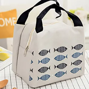 Fashion Cute Cartoon School Kids Student Picnic Cooler Office Carry Waterproof Foil Thermal Insulated Bag Lunch Bags
