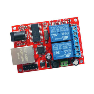 Módulo de Relé Ethernet de 2 Canales, Control Remoto en la Nube, Control de Retraso TCP UDP, Controlador de Interruptor Inteligente para Redes IoT - Product Image 1
