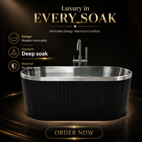 Baignoire de trempage à froid de luxe en cèdre rouge et acier inoxydable, pour extérieur, avec échelle et couvercle, capacité 50-59 gallons, pour 2 athlètes