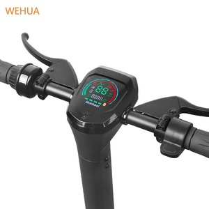 สกู๊ตเตอร์ไฟฟ้า Wehua รุ่น MK089 โครงสร้างอลูมิเนียมอัลลอยด์ ระบบกันสะเทือนคู่ พับได้ สำหรับขับขี่ออฟโรด แบตเตอรี่ถอดได้ มอเตอร์แบบไร้แปรงถ่าน - Product Image 2