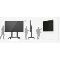 Panel Layar TV LED 115 Inci 4K 3D Indoor Full Color Suku Cadang
