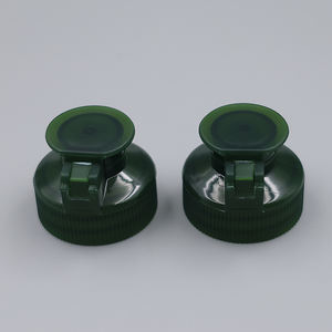 غطاء سائل للشامبو باللون الأخضر والأحمر والأزرق 28/من البلاستيك إغلاق الزجاجة غطاء علوي قلاب - Product Image 3