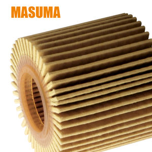 MFC-2128 MASUMA de núcleo de papel de partes automotrices del motor del coche del filtro de aceite 04152-B1010 04152-40060 para Toyota PRIUS - Product Image 3