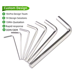 <strong>Hex</strong> Carbon Steel Chrome 1/2in OEM Customizable Industrial Grade Allen <strong>Key</strong> Wrench Set 80 NM Max <strong>Torque</strong> Metric Measurement System - Product Image 1