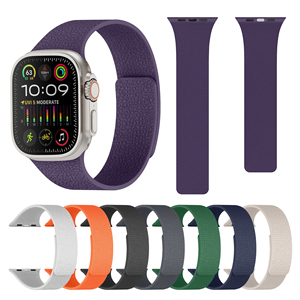 Bracelet de montre en silicone magnétique simili cuir CM pour <span class=keywords><strong>Apple</strong></span> <span class=keywords><strong>Watch</strong></span> Ultra 2 49 <span class=keywords><strong>mm</strong></span> 10 9 <span class=keywords><strong>8</strong></span> 42 44 <span class=keywords><strong>45</strong></span> 46 <span class=keywords><strong>mm</strong></span> - Product Image 3