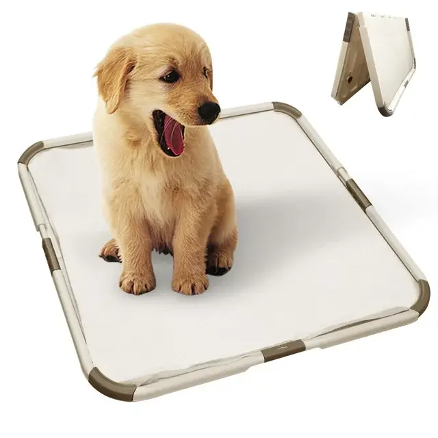 Pawise Hot Bán bền con chó nhà vệ sinh khay Pet Bô huấn luyện viên có thể gập lại Dog PEE Pads chủ Pet Dog Bô đào tạo khay cho trong nhà