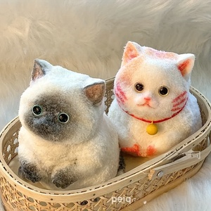 New Arrival Handmade Stress Relief Squeeze <b>Toys</b> Small Size <b>Pet</b> Cat Anxiety-reducing Squishy Novelties for Girls Gifts - Product Image 4