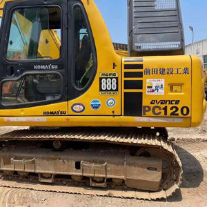 Excavadora de Orugas Komatsu Pc120 Usada de Alta Calidad y en Buen Estado, Precio de Fábrica, Venta Caliente de Productos Finos - Product Image 1