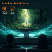 Haut-parleur portable étanche OEM/ODM d'usine pour extérieur, avec subwoofer intégré, micro et LED colorées, forme personnalisée, logo sur mesure, compatible V5.3