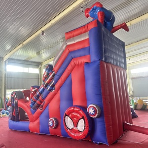 Castillo Inflable de 3m*6m*5m con Tobogán, Comercial, de PVC, para Niños, Casa de Brinco para Fiestas y Alquiler - Product Image 5