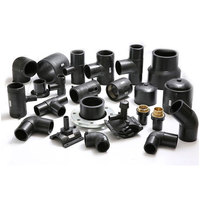 PE100 125mm SDR11 Pn16 Conector rápido Suministro de agua Drenaje Nombres Socket HDPE Accesorio Electrofusión Butt Fusion Pipe Fitting