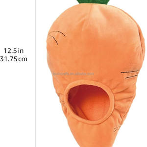 Jouet en peluche couineur pour chien personnalisé avec <span class=keywords><strong>lapin</strong></span> et carotte à faire la cache-cache, en tissu super doux, finition lavée, <span class=keywords><strong>orange</strong></span> et blanc, pour un confort optimal - Product Image 5