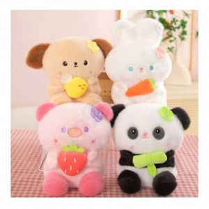 <b>Customized</b> Super Soft Plush Animal Stuffed Toys PP Cotton Comfortable Neutral Face Baby Bed Calm <b>Dolls</b> Soothing Relaxing Gift 0+ - Product Image 1