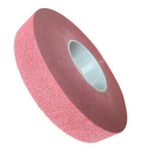 Roue abrasive en forme de convolution pour finition de métal, MF 5A MED 12x2x5 pour finition de surface plus grossière sur métaux - Product Image 2
