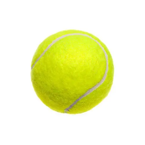 ลูกเทนนิสขน45% สีเหลืองสำหรับการแข่งขันแบบมืออาชีพโลโก้แบบกำหนดเอง