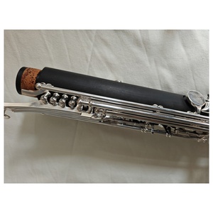 NUEVO Clarinete Bajo de 26 Teclas en Do Bajo de Alta Calidad con Cuerpo de Baquelita Plateado, Opciones de Madera Roja, Ébano y ABS (JCL-800) - Product Image 6