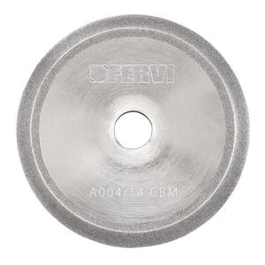 FERVI MOLA in CBN Vitrified Resin-Bonded <b>Disc</b> for Polishing & Deburring for Aluminum & Other <b>Metals</b> Electroplate & Resin-Bonded - Product Image 1