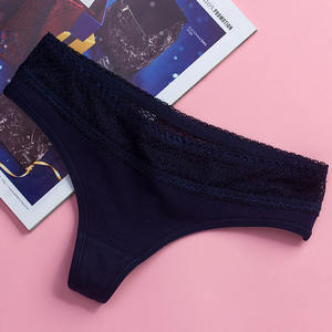 <span class=keywords><strong>Tanga</strong></span> sexy de algodón transparente para mujer - Product Image 3