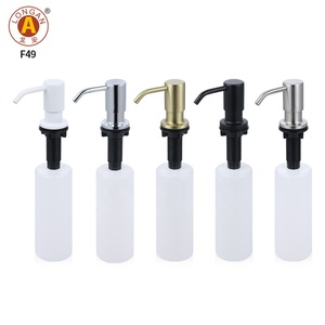 Dispenser di Sapone Liquido per Lavello da Cucina Integrato nel Piano di Lavoro o Dispenser di Lozione con Pompa in Acciaio Inox per Lavello - Product Image 1