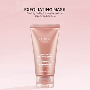 Collagen Crystal Gel Overnight Sleeping <strong>Mask</strong> with Hyaluronic Acid &amp; Niacinamide-Anti-Aging Firming Hydration for All Skin Types - Product Image 2