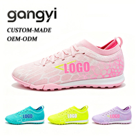 Chaussures de football personnalisées à marque privée FG AG, chaussures de football avec logo personnalisé, fabricant OEM ODM