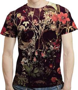 Fitspi, venta al por mayor, camiseta para hombre, 3D Camiseta con estampado, camiseta gráfica para hombre, camiseta personalizada Dropshipping - Product Image 5