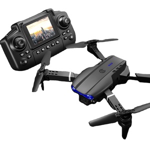 Dwi Hot <span class=keywords><strong>RC</strong></span> E99 bay không người lái 4K HD Máy ảnh có thể gập lại quadcopter LED lơ lửng điều khiển từ xa bay không người lái với chuyên nghiệp lớn nhất chính bay không người lái - Product Image 1