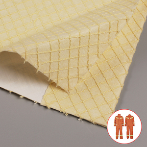 Spunlace Aiguille Feutre 2 Couches Collé Aramide Tissu Ignifuge Imperméable Respirant pour Vêtement de <span class=keywords><strong>Pompier</strong></span> Ignifuge - Product Image 4