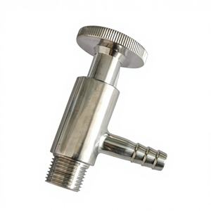 Proben hahn ventil SS316L Sanitär-Edelstahl 1/2 "Probenahme ventil mit Gewinde - Product Image 4