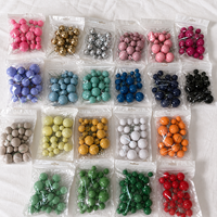 Boules en mousse décoratives pour gâteaux, 20 pièces/sac, tailles assorties, pour mariages et anniversaires, fournitures de décoration de gâteaux, best-seller