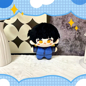 Nouvelles 8 figurines en peluche Isagi Yoichi, style anime japonais, bleues, avec porte-clés et mini-breloques pour sacs - Product Image 3