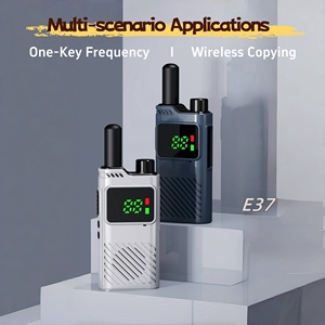 Nuevo Walkie Talkie Portátil Sin Licencia E37, <span class=keywords><strong>Precio</strong></span> de Fábrica, 2W, Alcance de 0-4km, Resistente al Agua IPX-3, Control VOX, PMR 446mhz, Ham 16 - Product Image 2
