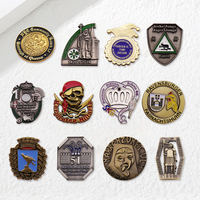 Épingle en métal émaillé au design personnalisé Moulage sous pression Argent antique Placage de cuivre Insigne de visite Cadeau Envoyer à un ami Épingle émaillée