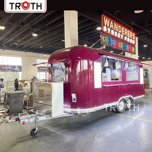 Camions de restauration mobiles personnalisés Truth pour <span class=keywords><strong>kebab</strong></span> de poulet et barbecue, remorques de restauration rapide avec équipements de cuisine complets à vendre - Product Image 1