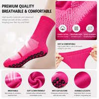 Chaussettes de sport personnalisées antidérapantes en coton et élasthanne, respirantes, écologiques, pour football, qualité OEM/ODM, faible MOQ
