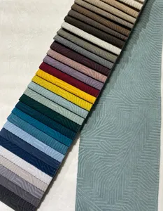 Almofadas têxteis para casa sofá, estofamento de tecido liso dyed jacquard