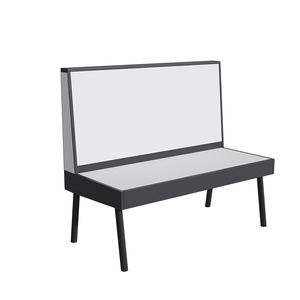 Nuovo <span class=keywords><strong>Design</strong></span> ristorante mobili moderno Chaise Et tavolo ristorante Set ristorante sedia tavolo pranzo Diner Booth Restaunrant Set - Product Image 6