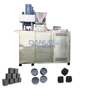 Presse hydraulique pour poudre de charbon de bois de sciure, machine de fabrication de charbon pour chicha - Product Image 1