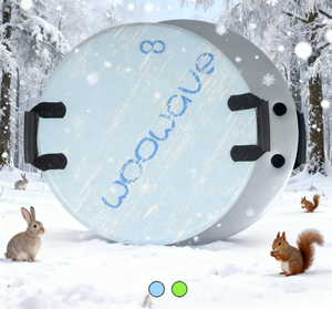Tabla de Nieve Redonda Personalizada de Fábrica, Tabla de Deslizamiento Portátil de EVA con Asas para Niños, Tabla de Deslizamiento para Césped y Arena, Trineo de Nieve para Invierno al Aire Libre - Product Image 1