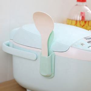 אורז סיר אורז כף מחזיק Creative אחסון גאדג 'טים מטבח ביתי אספקת ויסקוזה אורז כפית בעל אחסון מתלה - Product Image 5