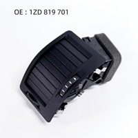 Grille de ventilation arrière et de tableau de bord pour climatisation de voiture Skoda Octavia – Pièces de rechange pour sortie d'air intérieure