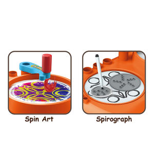 2024キッズホットセール教育DIY 2in1グラフィティボードおもちゃクリエイティブアート万華鏡絵画ボードおもちゃ - Product Image 4