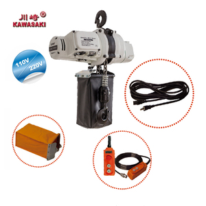 Palans électriques à chaîne KAWASAKI 110 V ou 220 V, équipement de levage, palan électrique à câble pour la fabrication en usine - Product Image 5